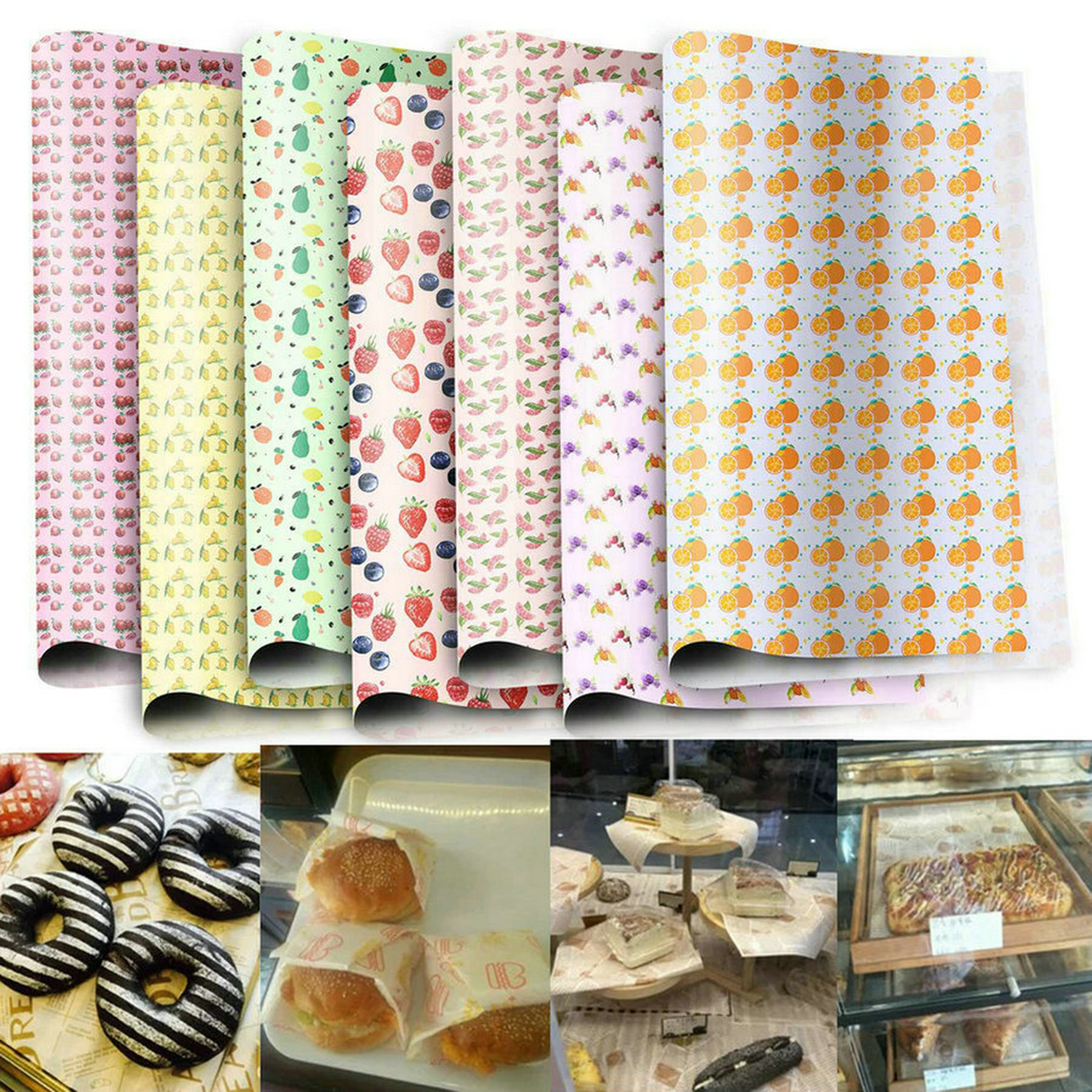 Greaseproof Food Wrapping Paper 1