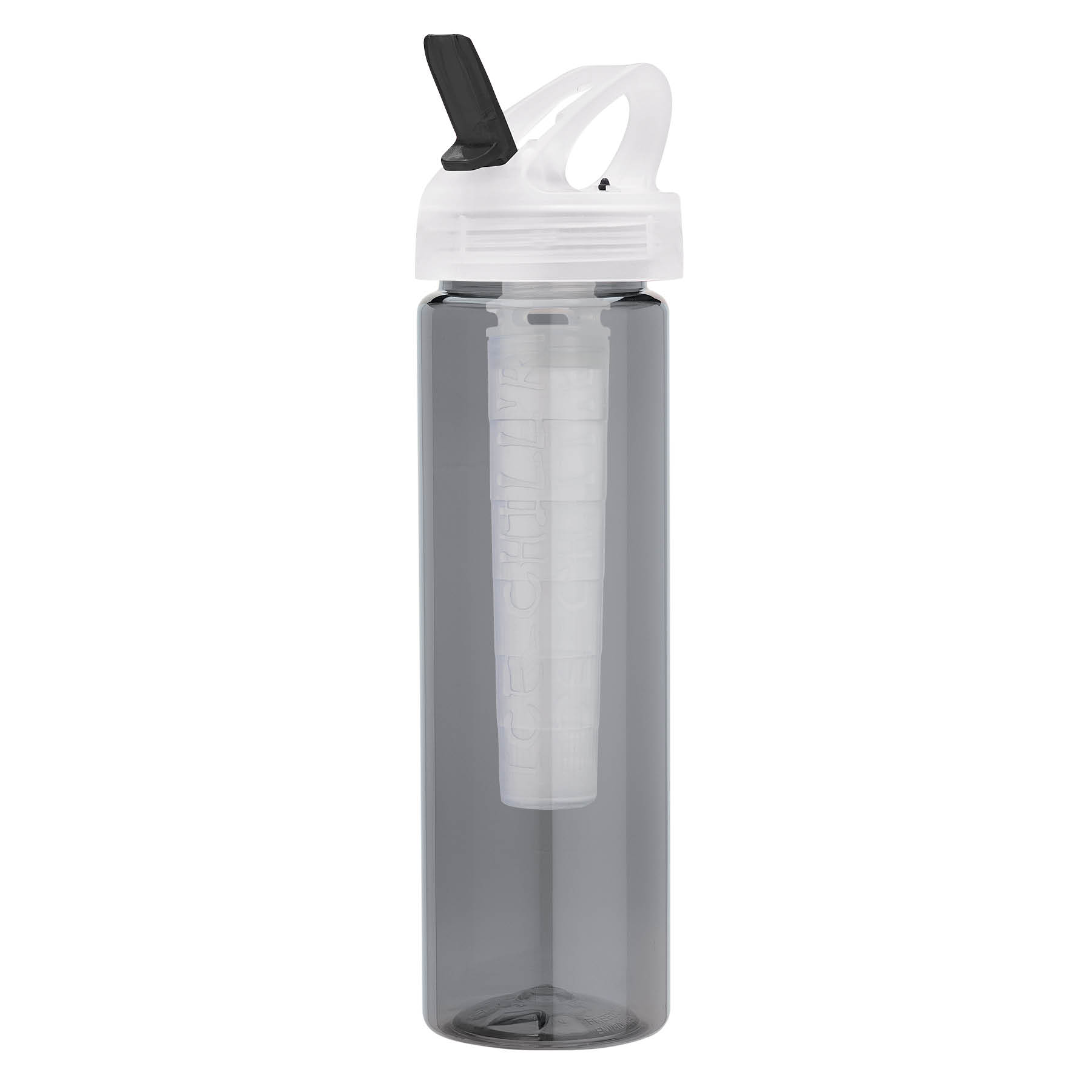 Newport 25 oz. PET Bottle with Flip Spout & Ice Stick 15