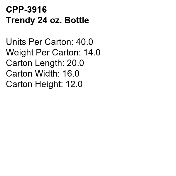 Trendy 24 oz. Bottle 5