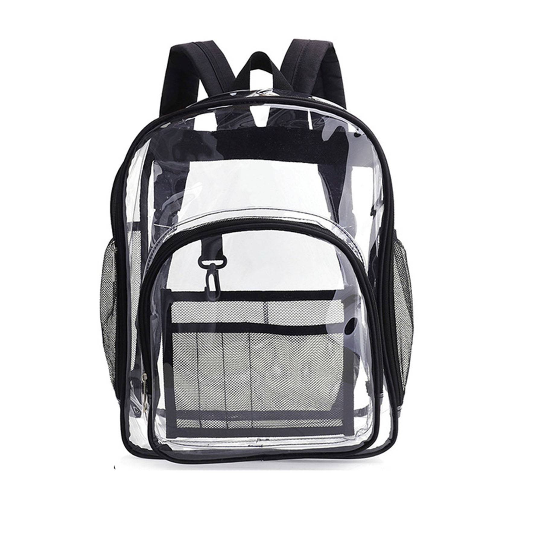 Clear PVC School Backpacks 2