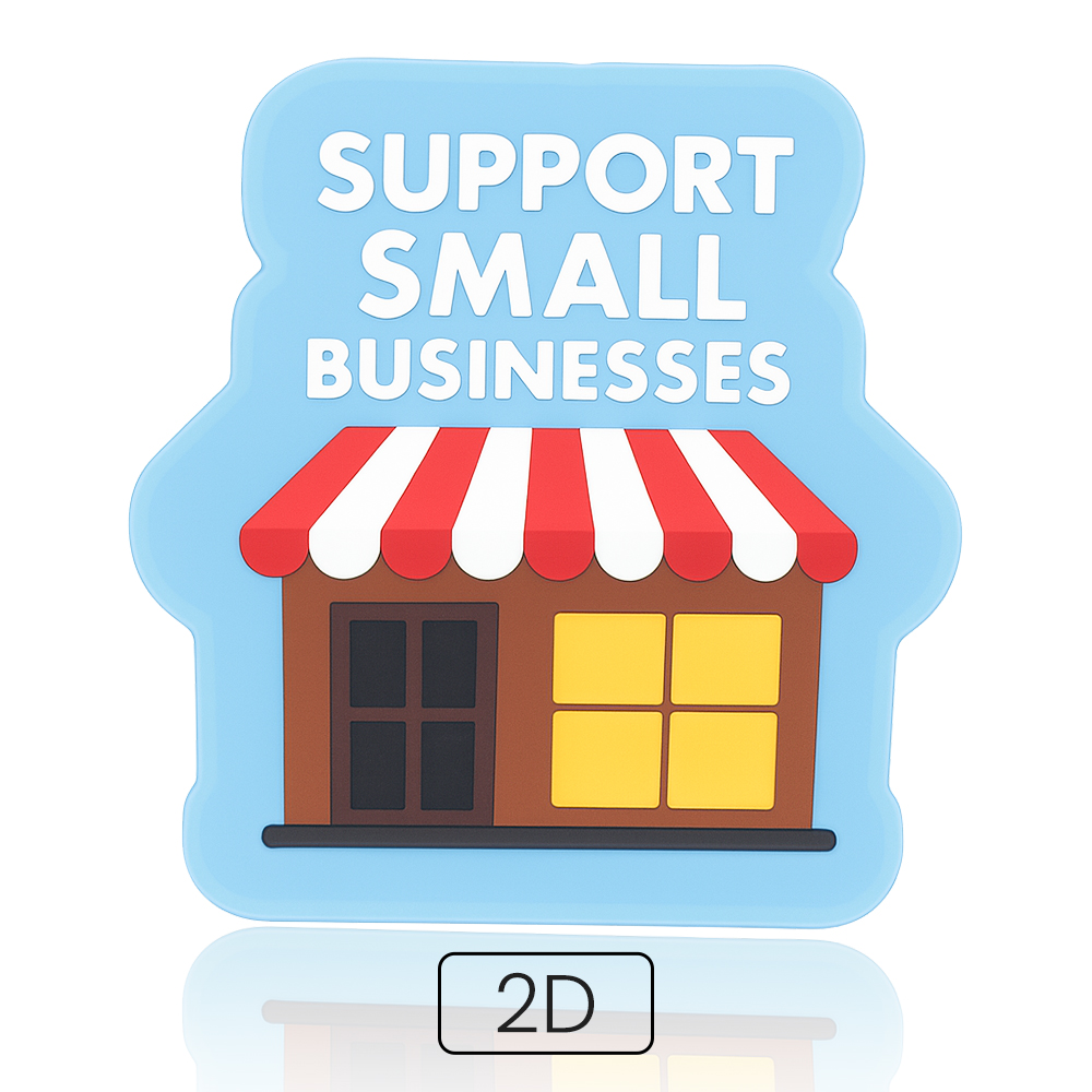 2.5" 2D Custom PVC Magnet 7