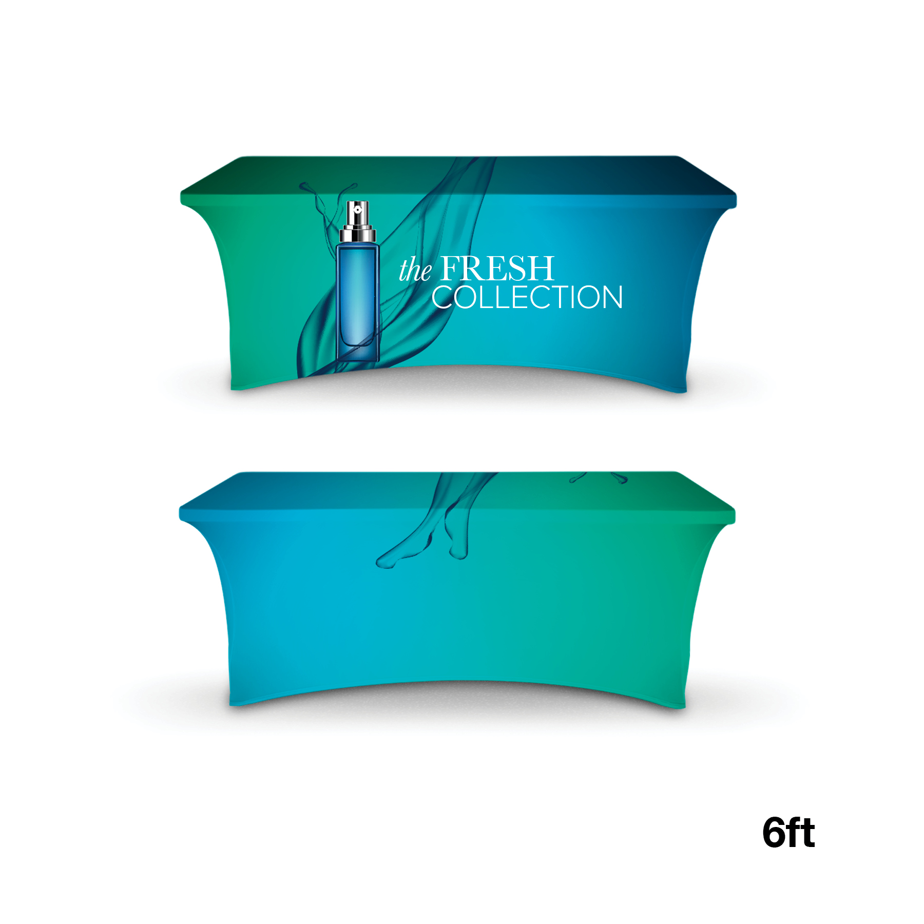DisplaySplash 6' Stretch Table Cover 9