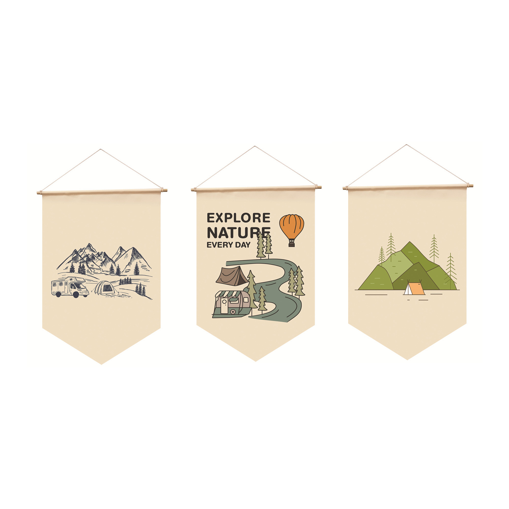 Camping Flags 2