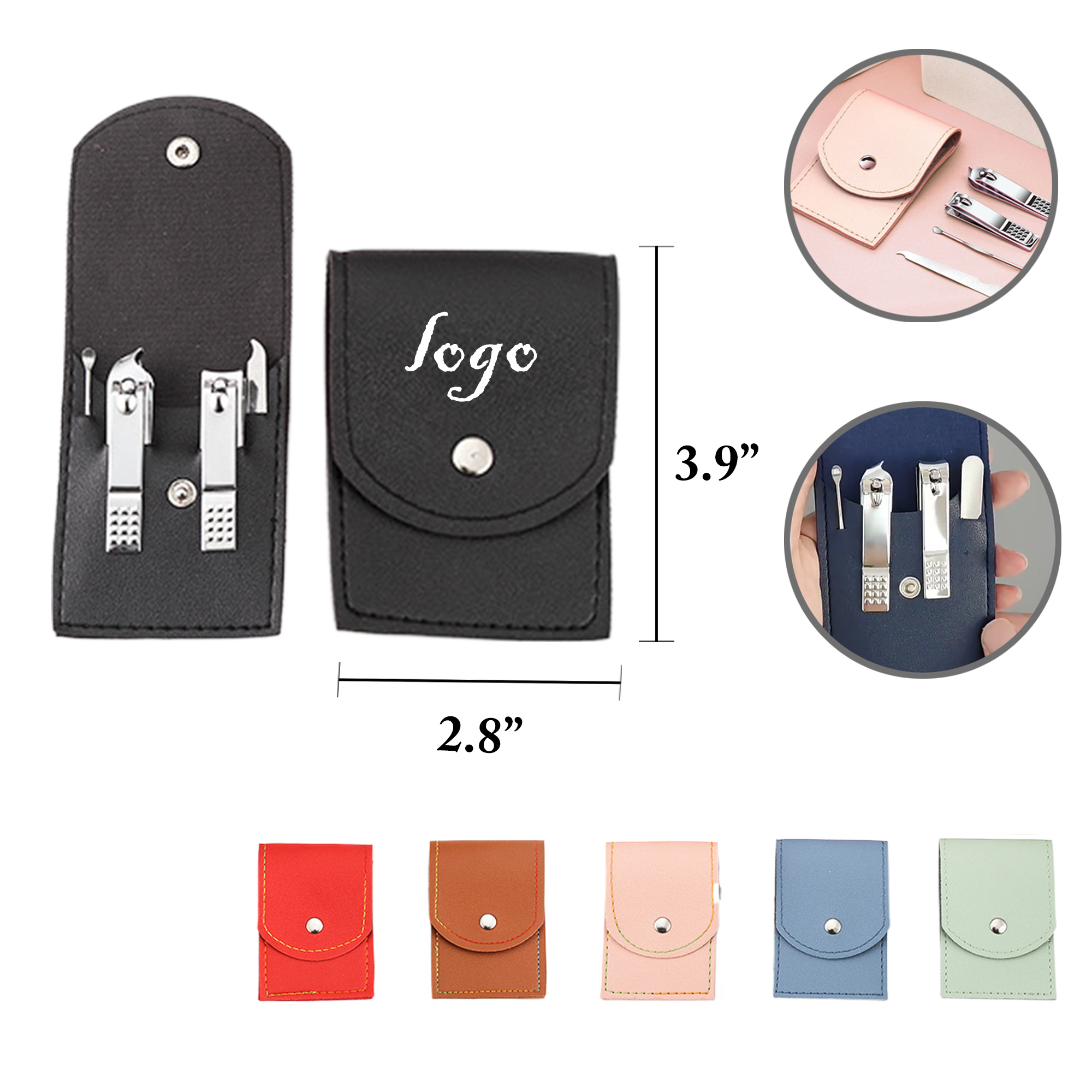 MOQ20 Portable Folding Nail Clipper Kit 1