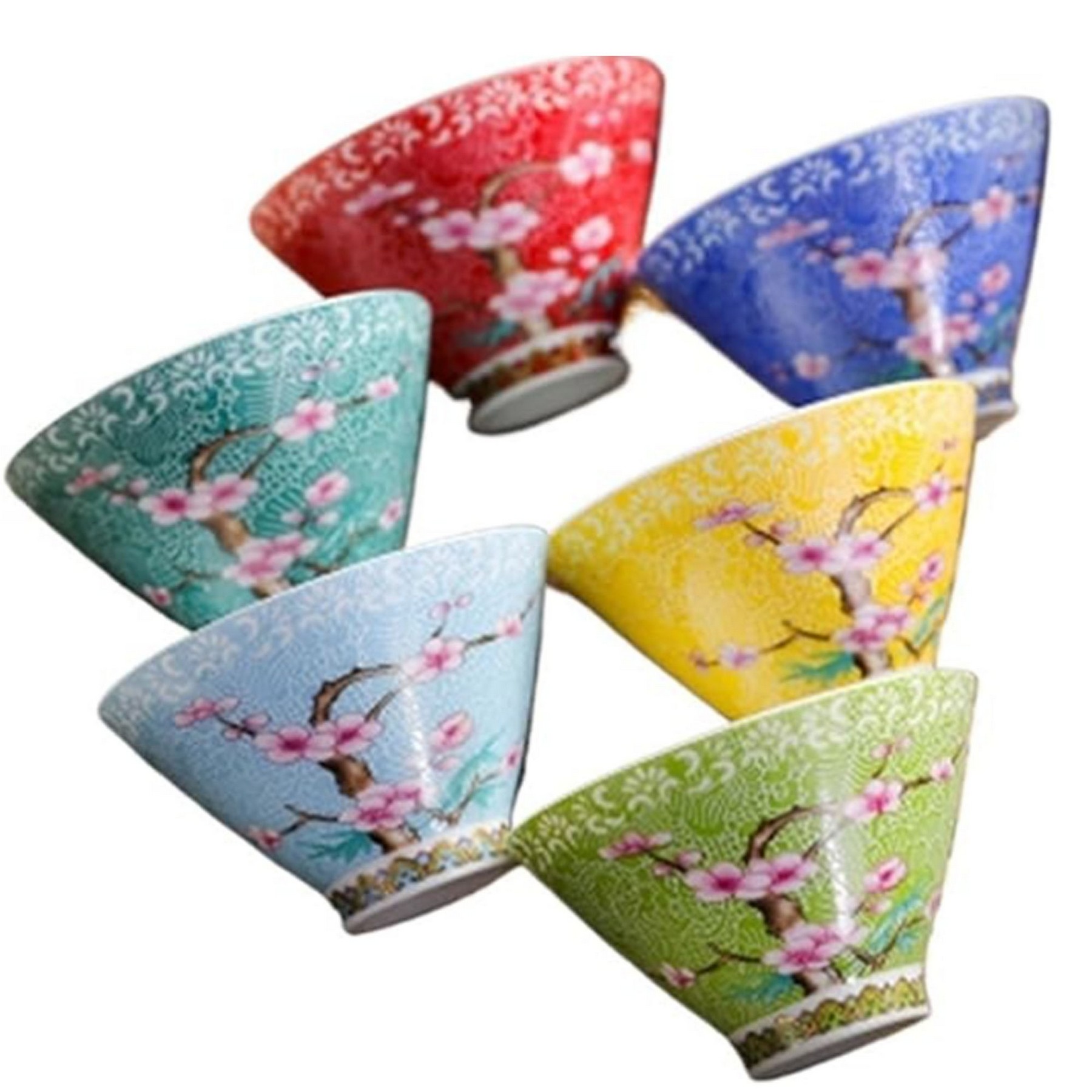 Chinese Ceramic Enamel Tea Cup 3