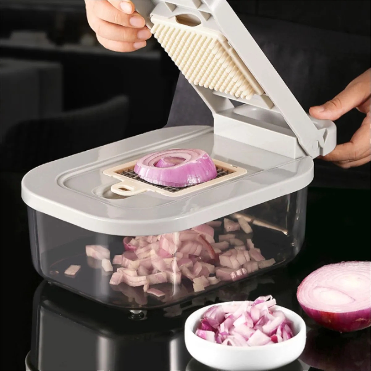 9-in-1 Vegetable Slicer Dicer With Container 2