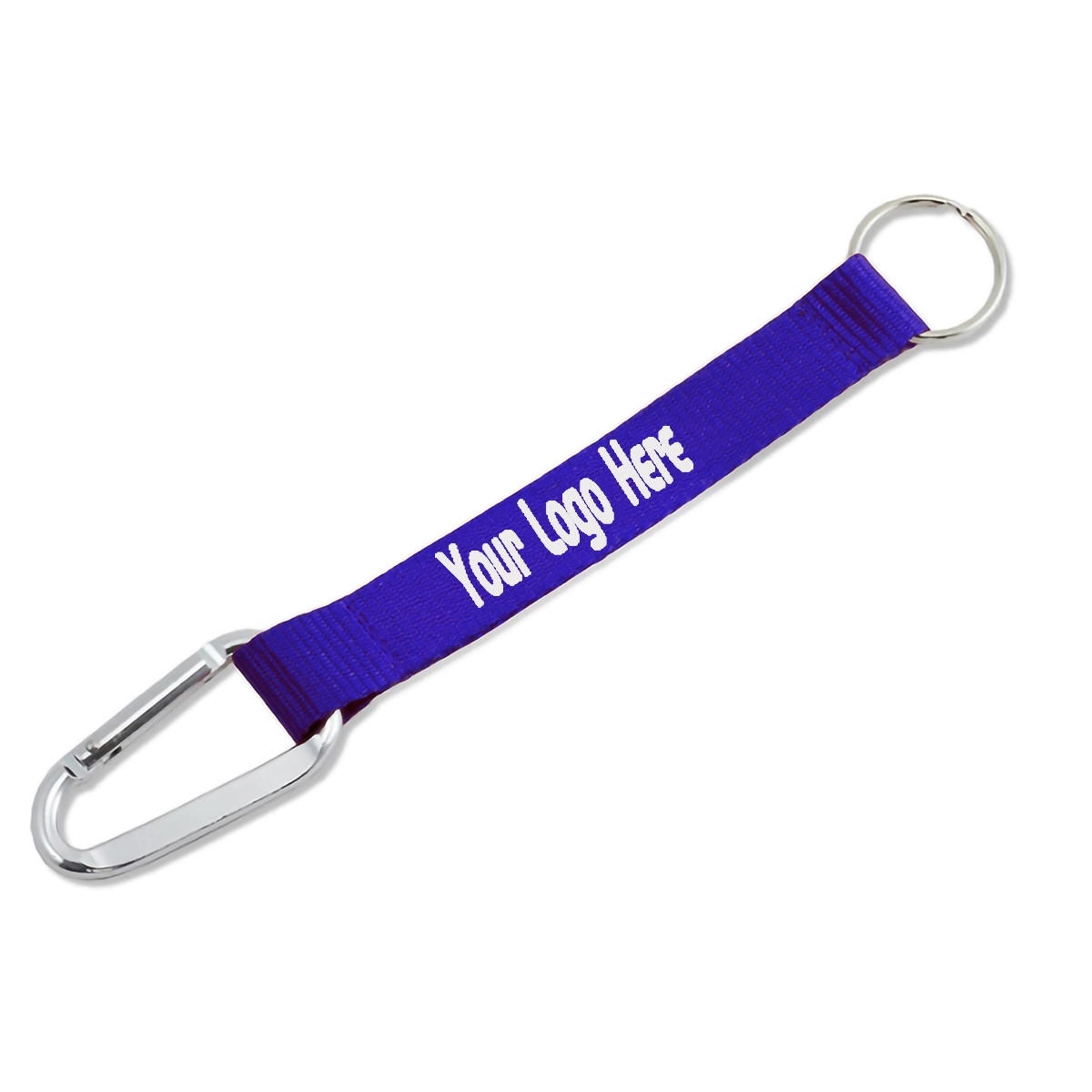 Protable Short Lanyar With Carabiner and Keyring 3