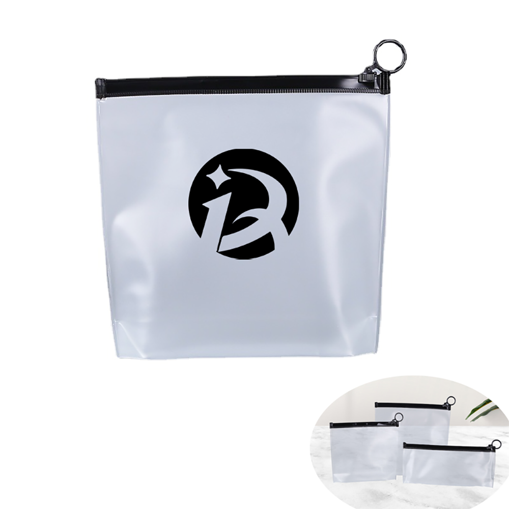 Frosted Cosmetic Pouch with Zipper 7