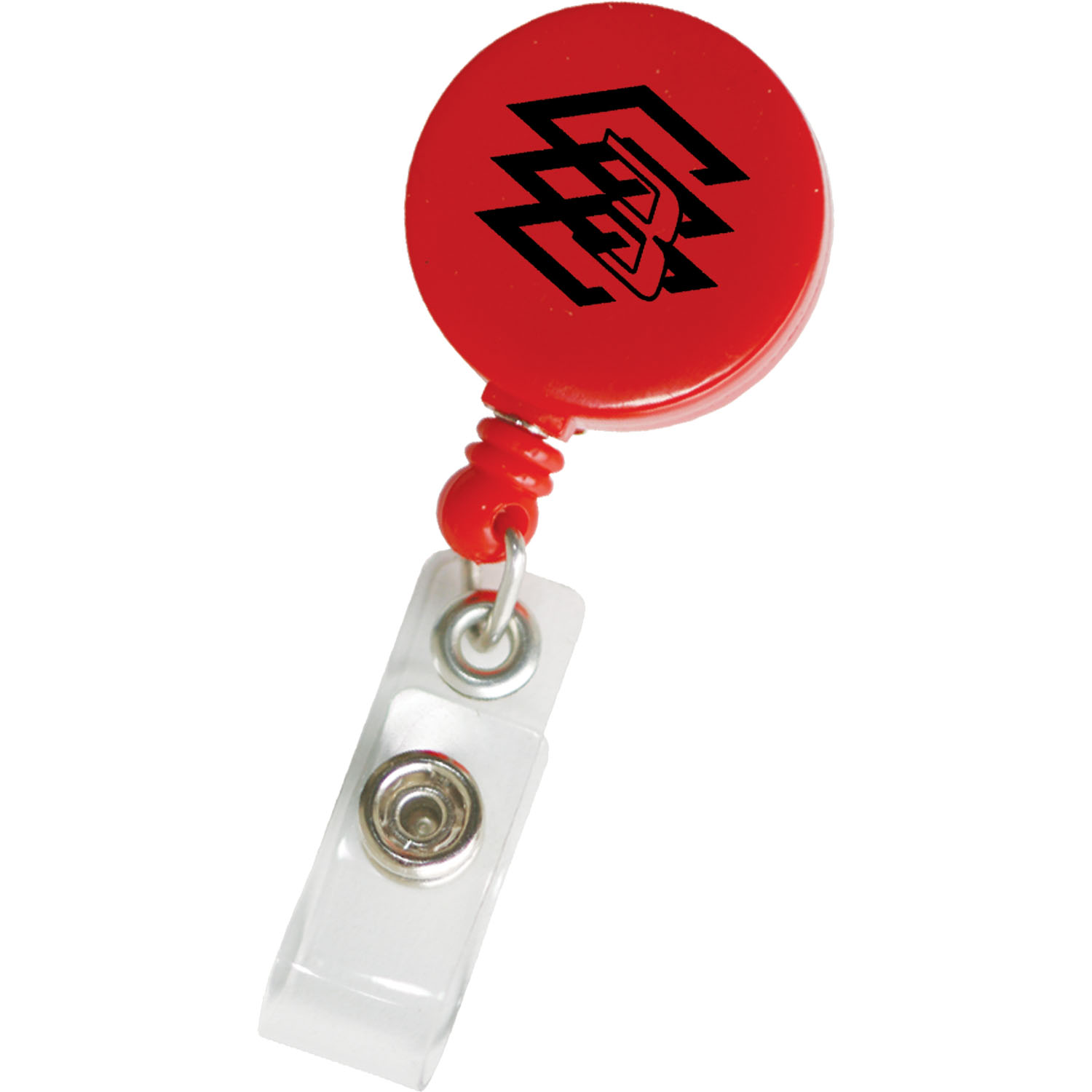 Round Retractable Badge Holder 2