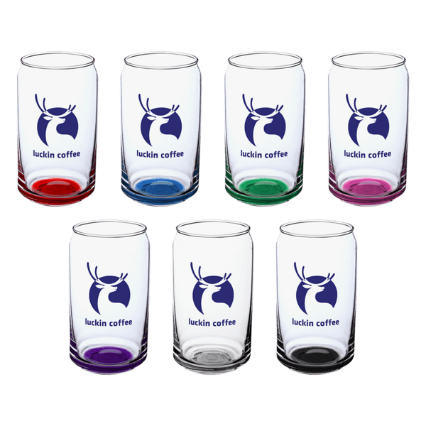 Crafty 16 oz ARC Can Shaped Beer Glasses 35