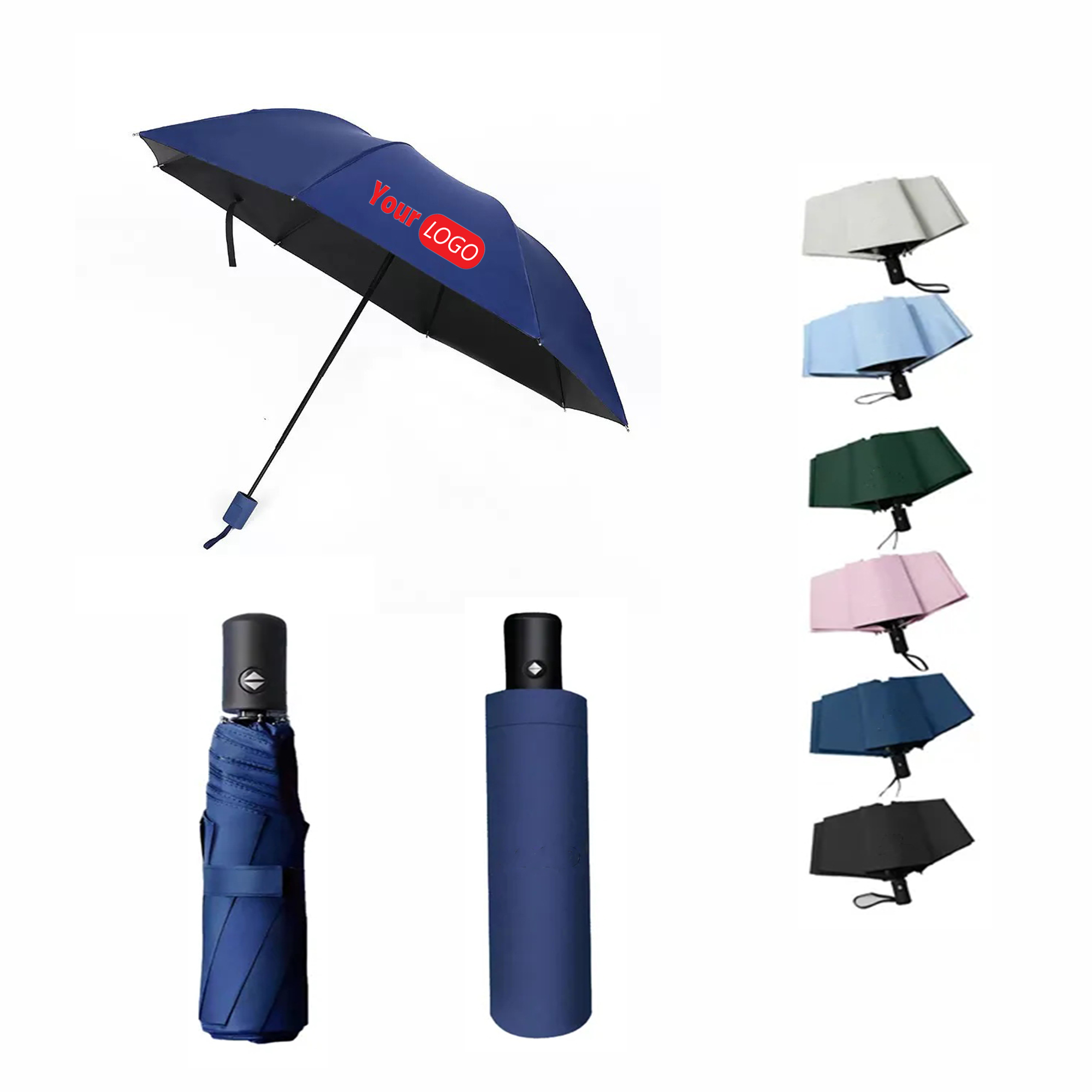 UV Automatic Folding Umbrella MOQ 10pcs 2