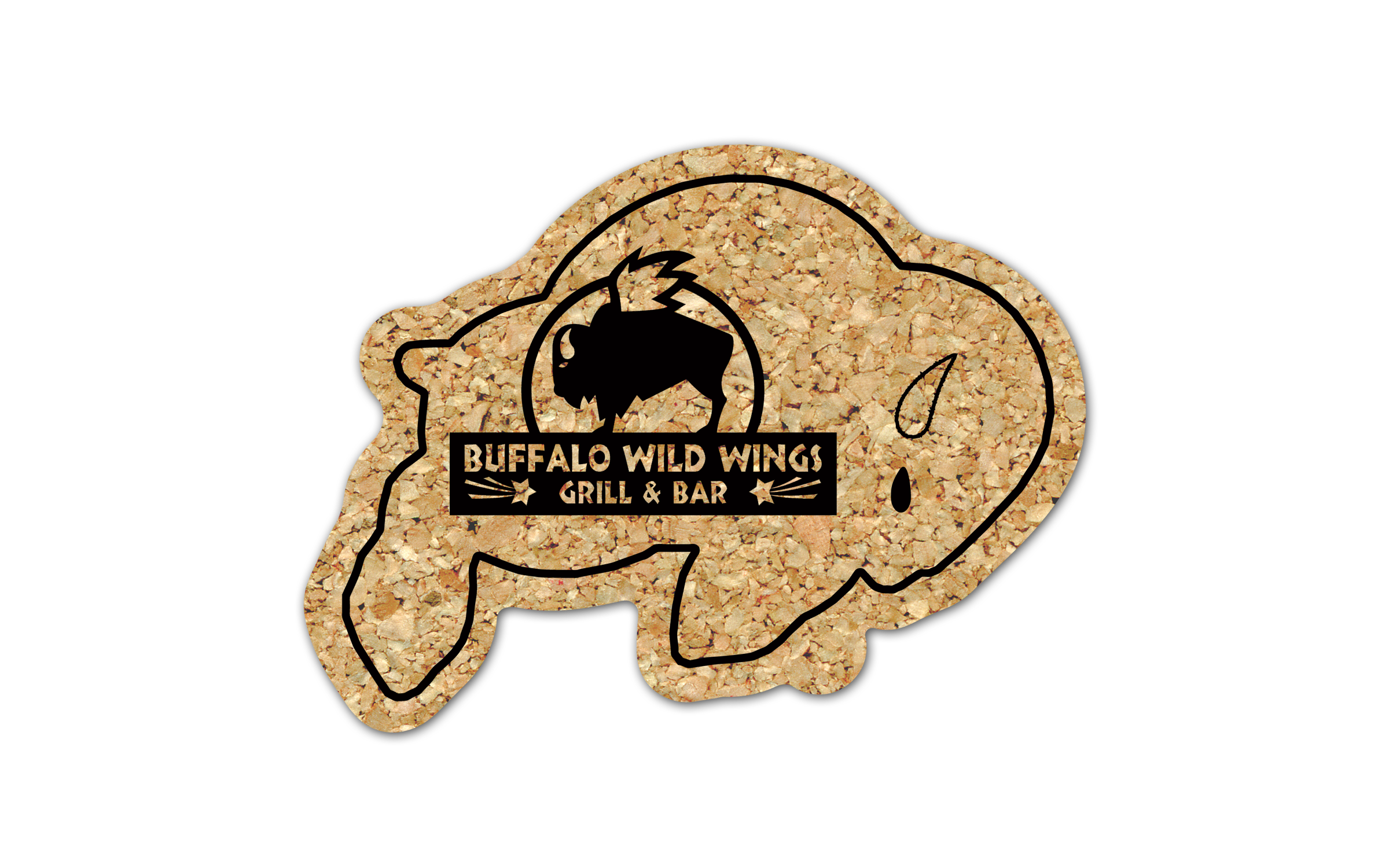 Buffalo Cork Coaster 3