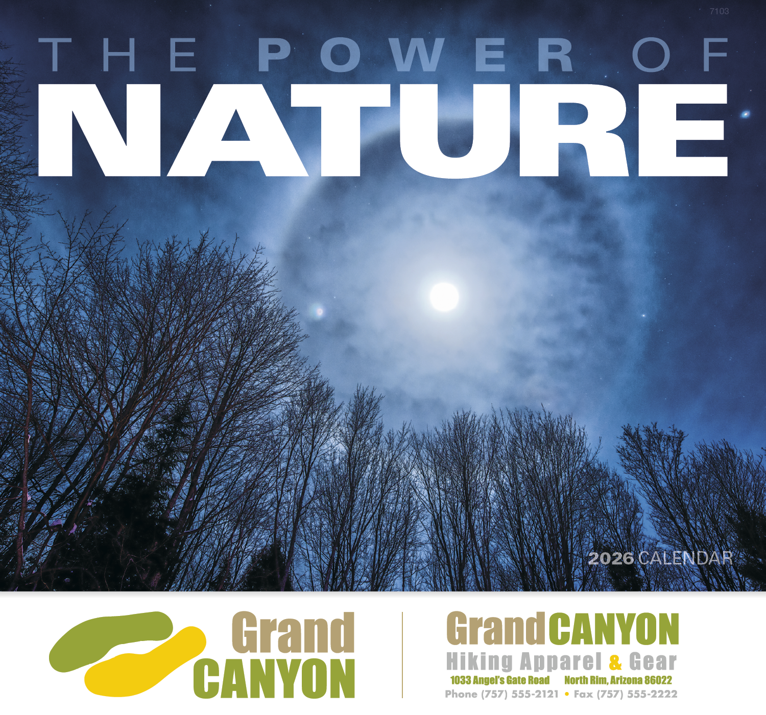 Good Value™ The Power of Nature - Stapled Calendar 47