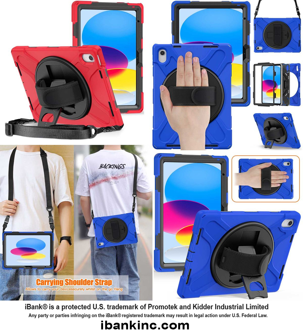 iBank ® Shockproof Case for iPad 11" (A16) 11th/10th 10.9" (2025/2022) 3