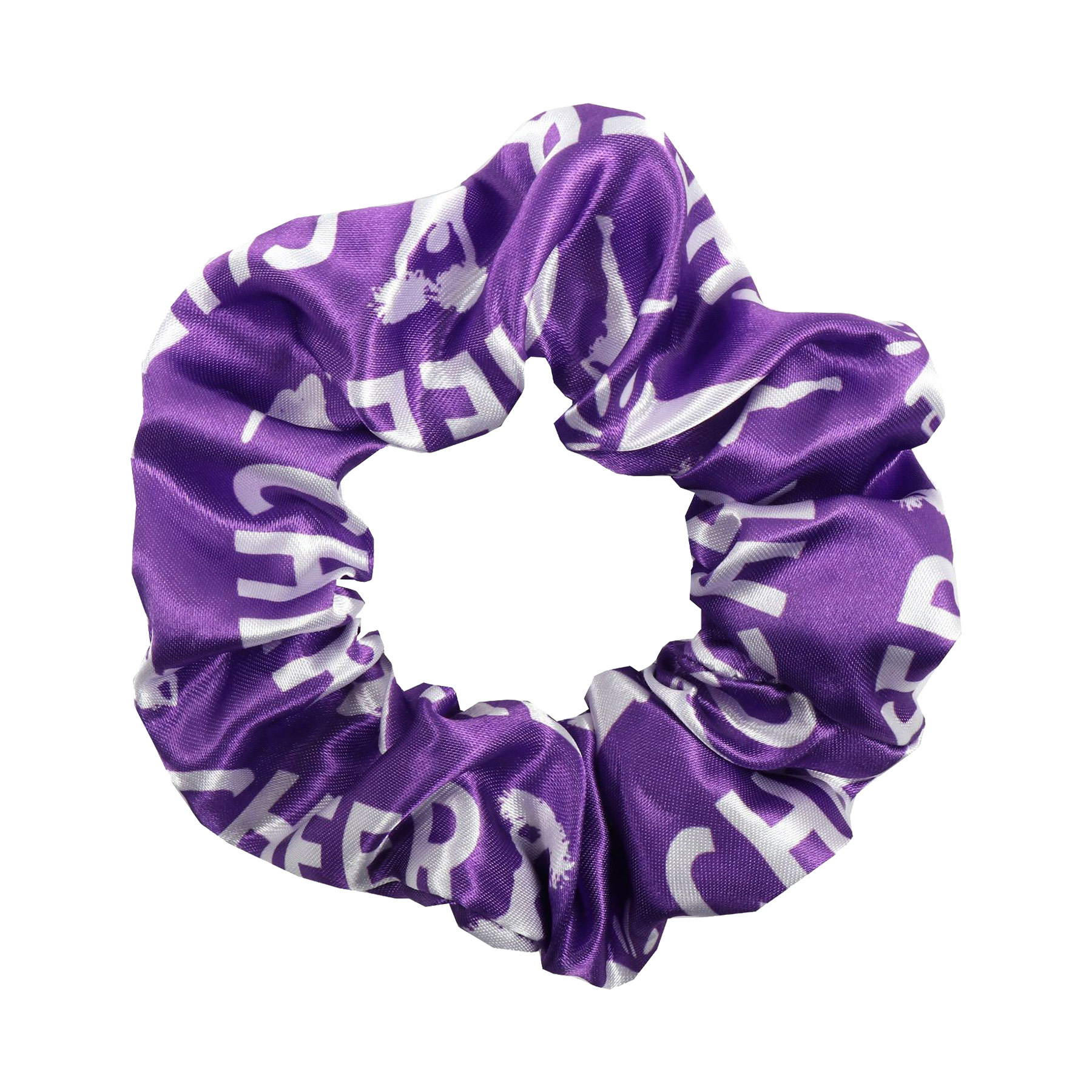 Full Color Printed Satin Silk Hair Scrunchies 12