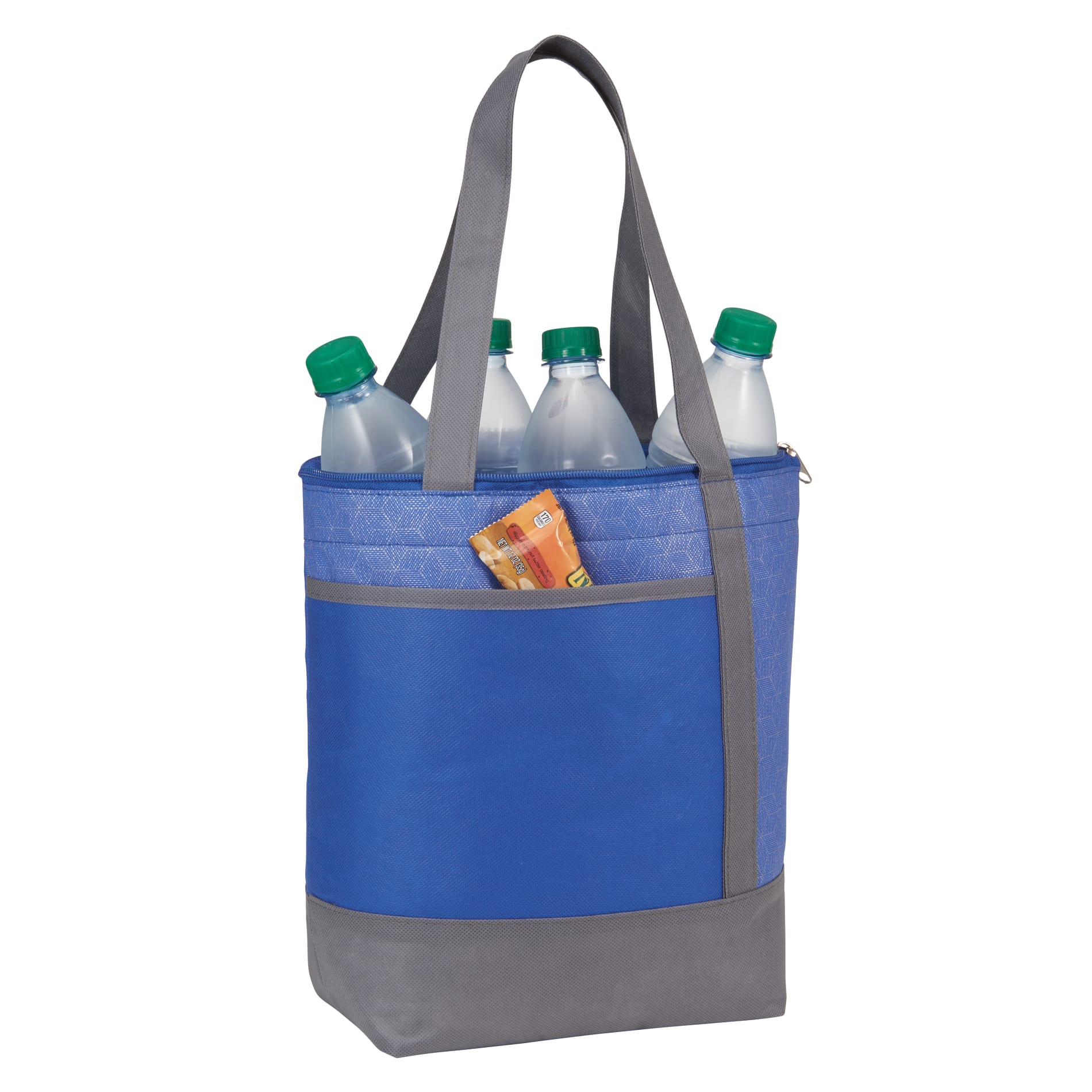 Chrome Non-Woven 9 Can Lunch Cooler 24
