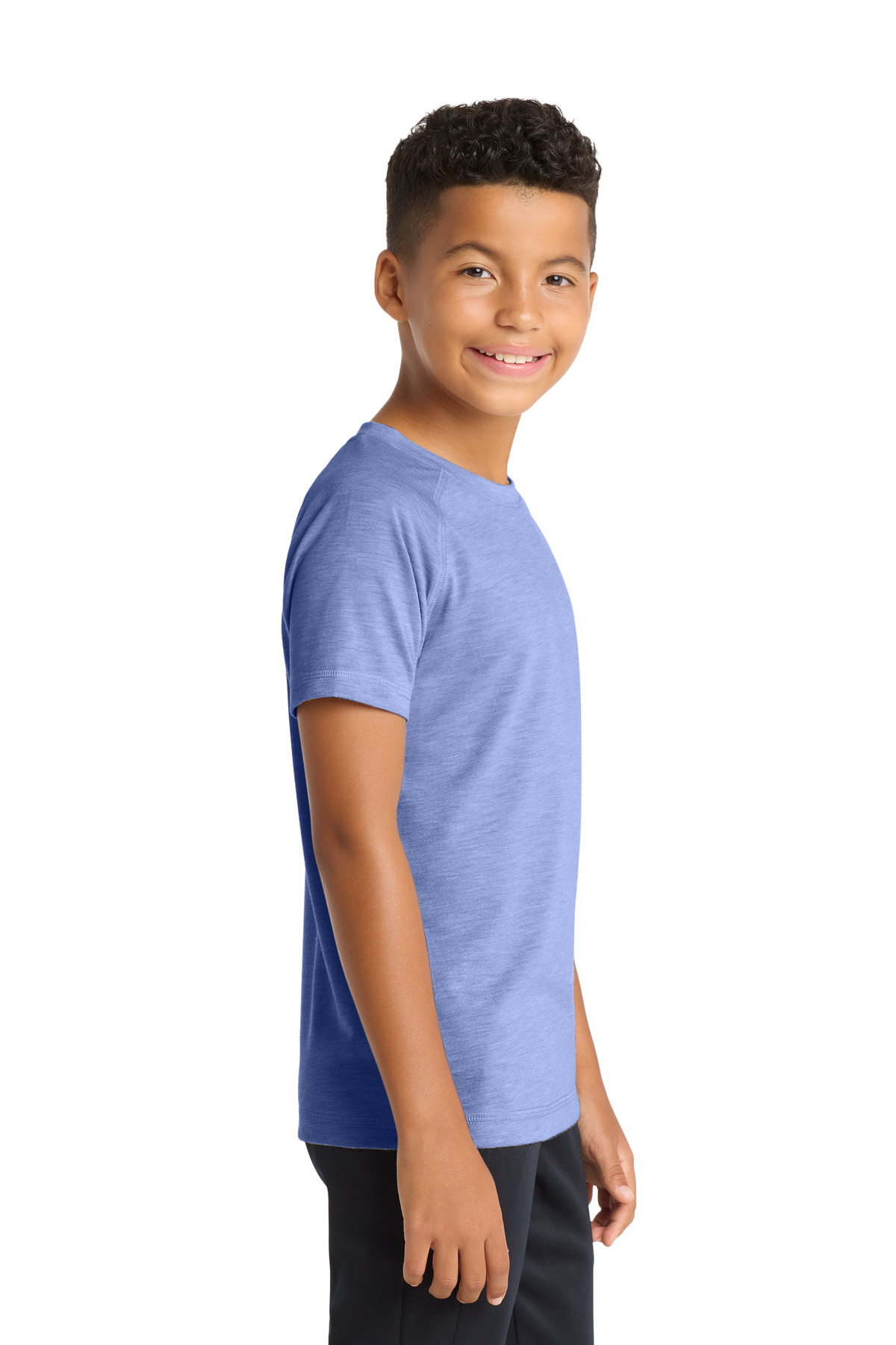 Sport-Tek Youth PosiCharge Tri-Blend Wicking Raglan Tee. YST400 10