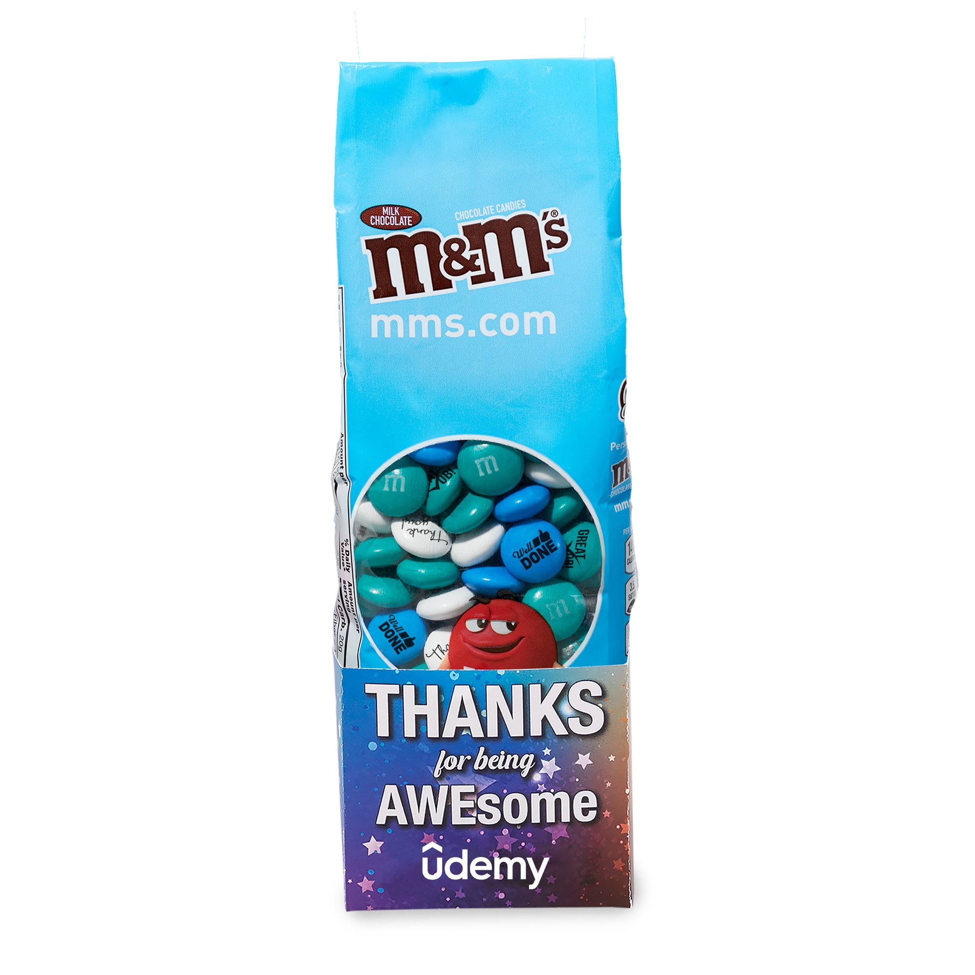 7 oz. M&M'S® in Thanks for Being Awesome Caddy 1