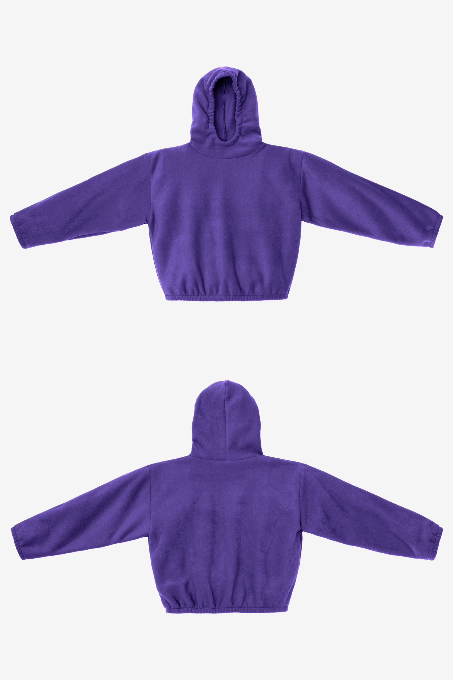 Polar Fleece Pullover Hoodie, custom hoodie or sweatshirt with logo imprint 2