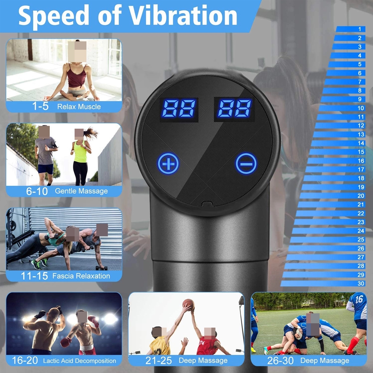 Massage Gun Muscle Therapy for Athletes Massager 5