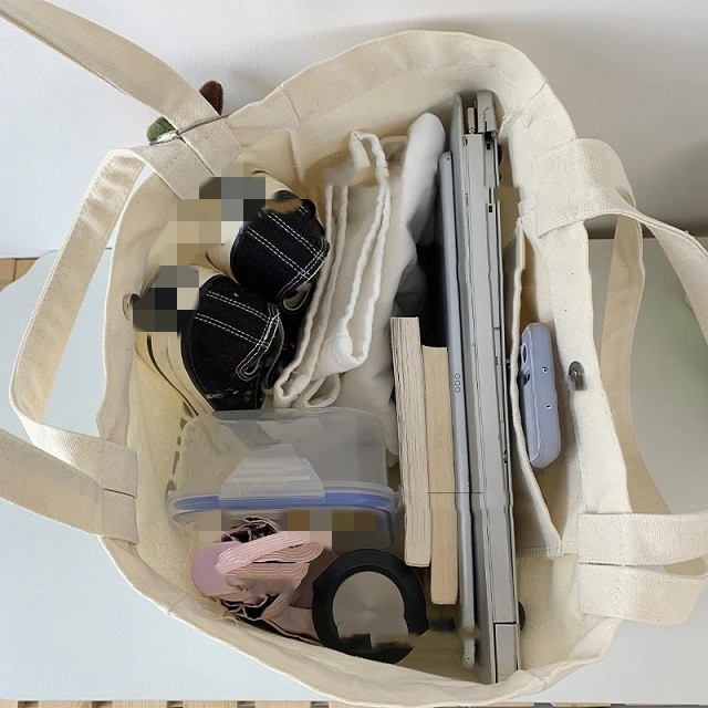 Canvas Handle Bag, custom tote bag with logo imprint 2