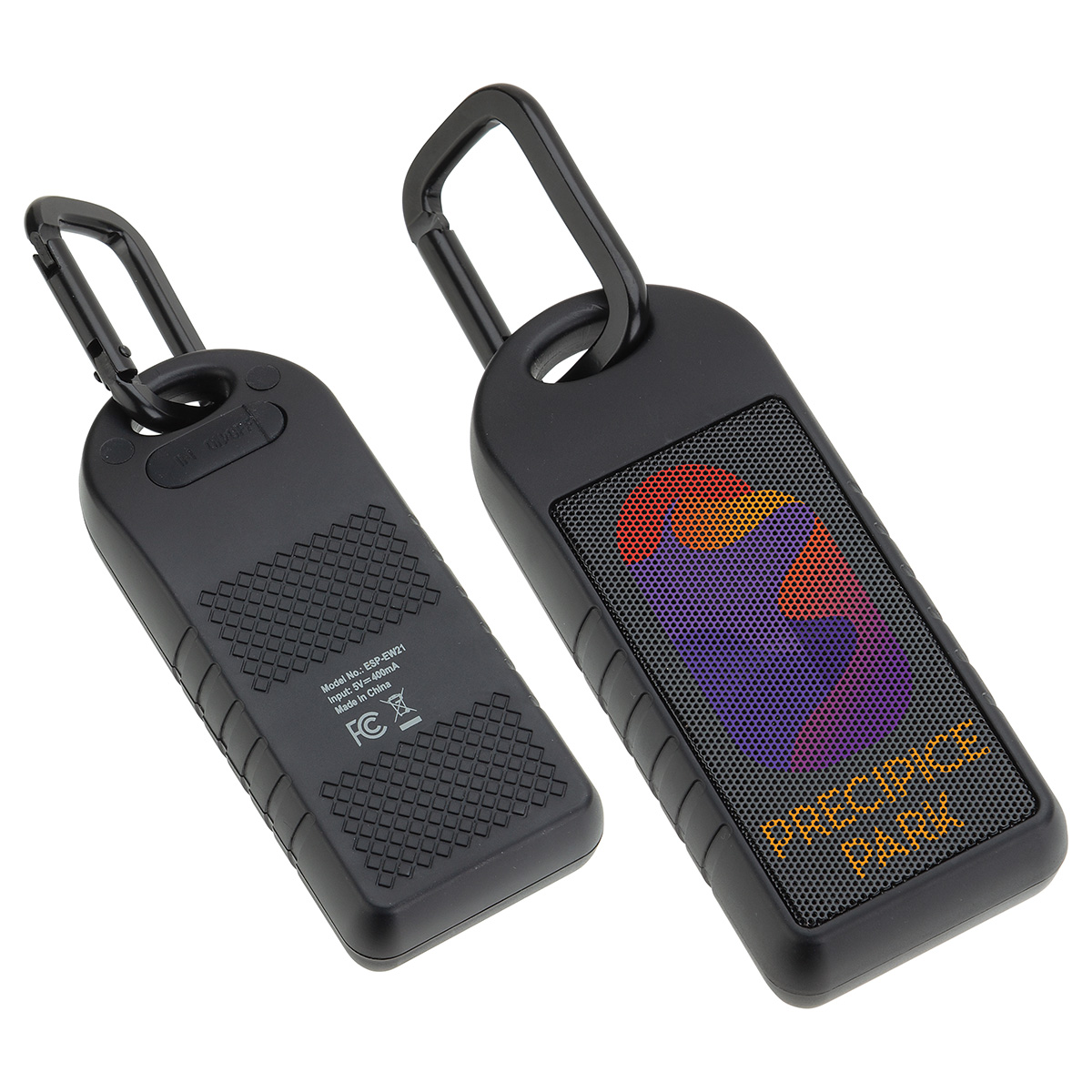 Explorer Water Resistant Speaker with Carabiner 3