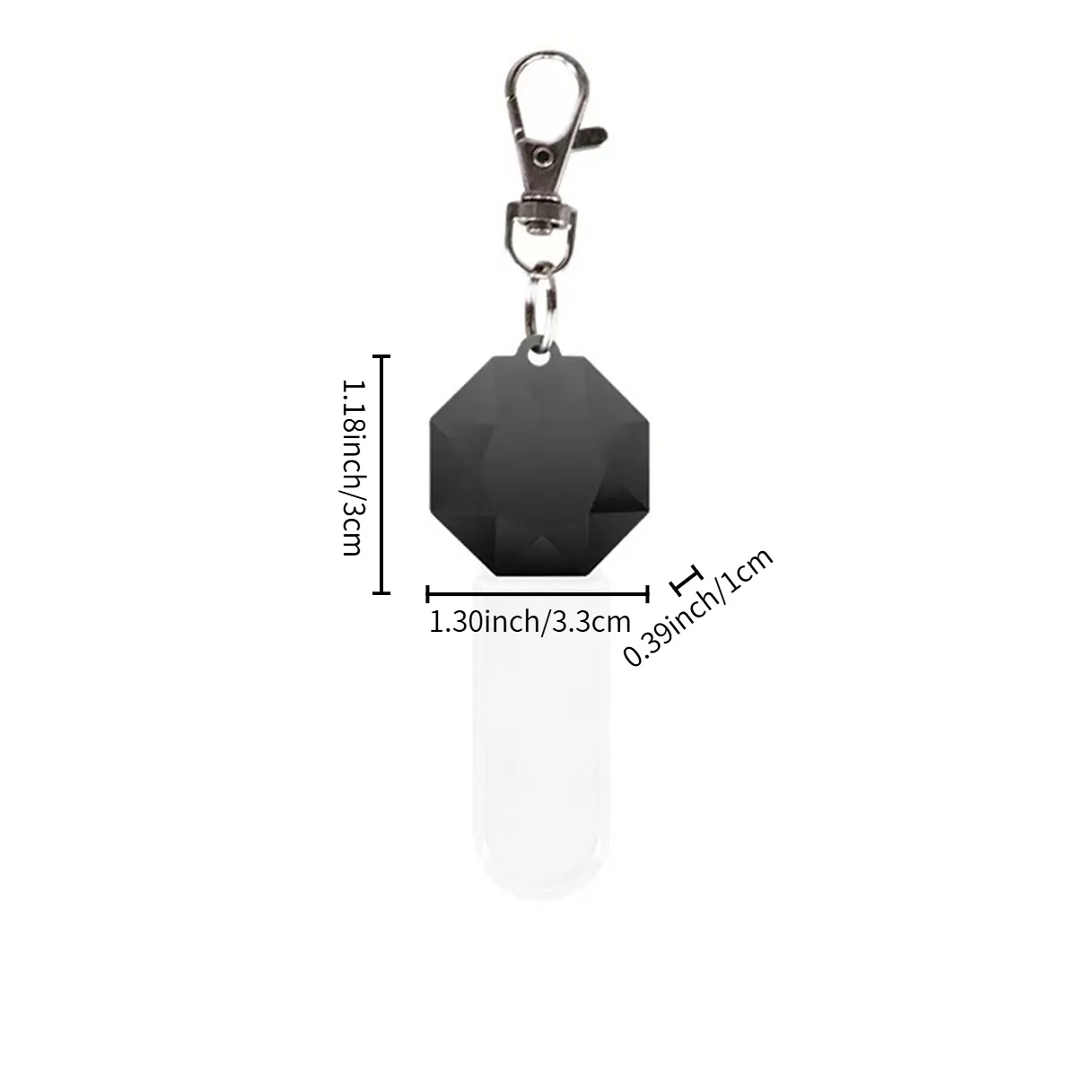 Custom LED Acrylic Keychain With Flashing Light 2