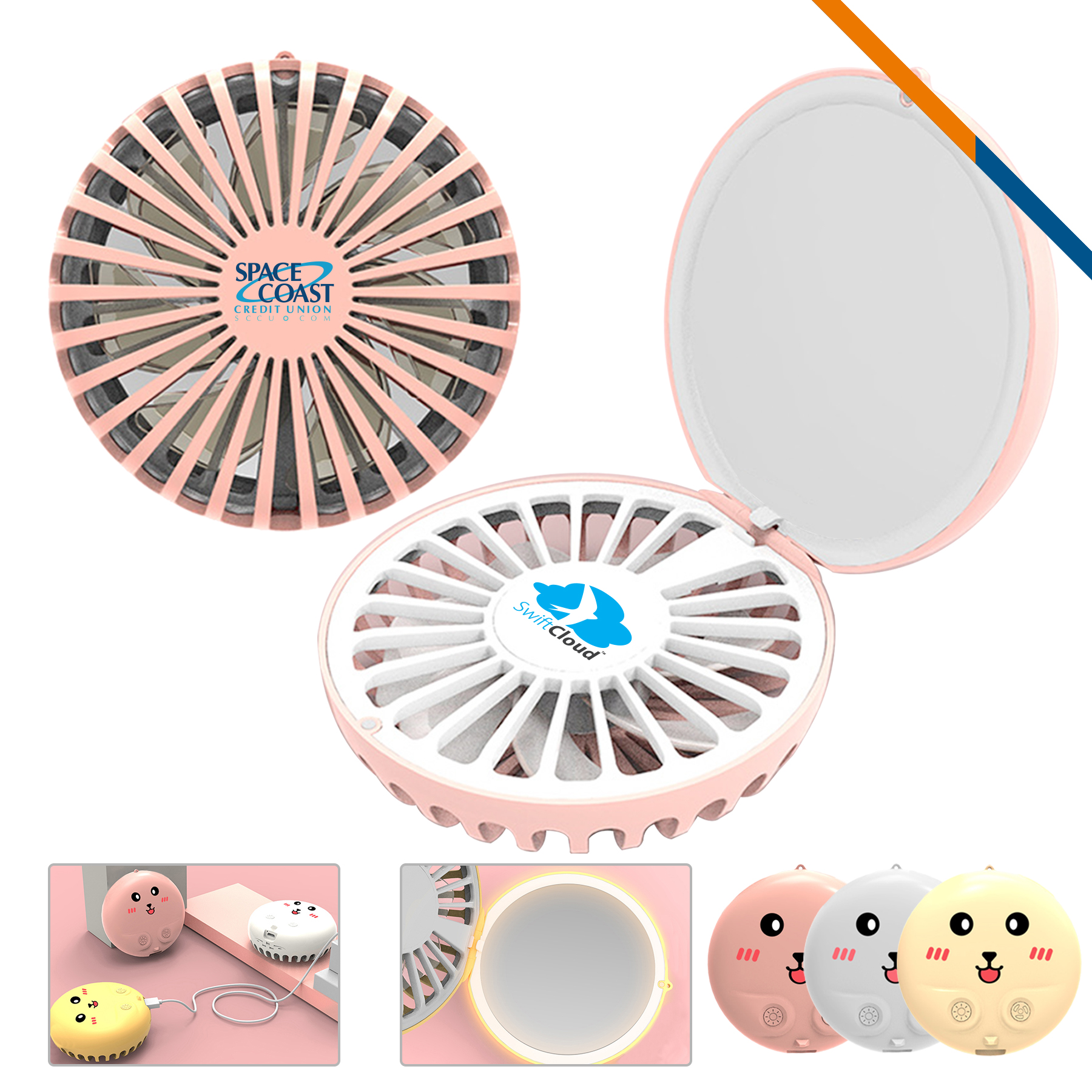 Anore 2in1 LED Compact Mirror 4