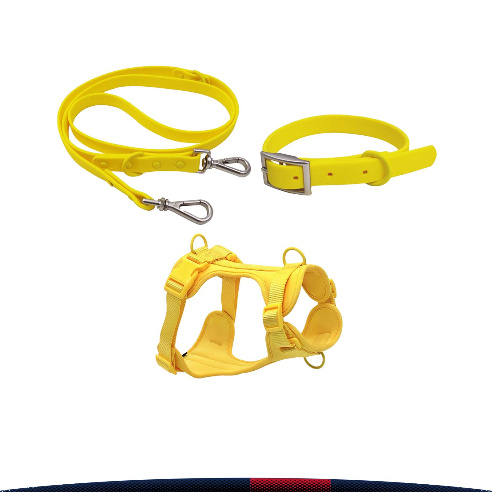 Waterproof Dog Collar Set 4