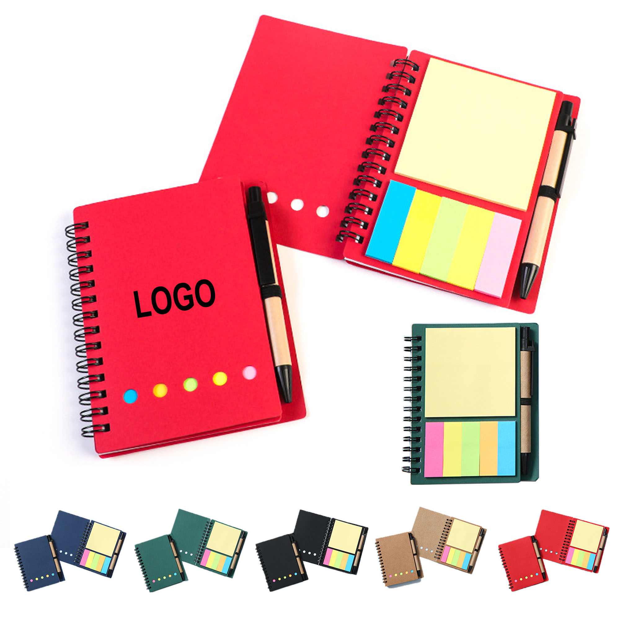Recycled Notepad Notebook With Sticky 2