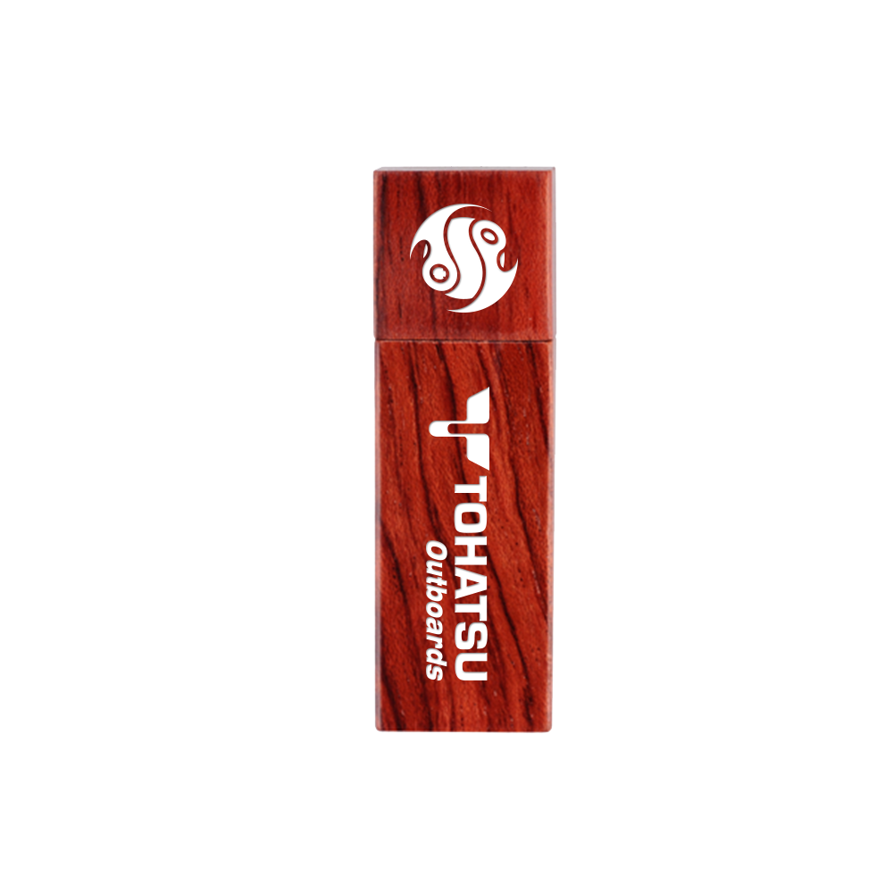 Elburn Mahogany USB Flash Drive