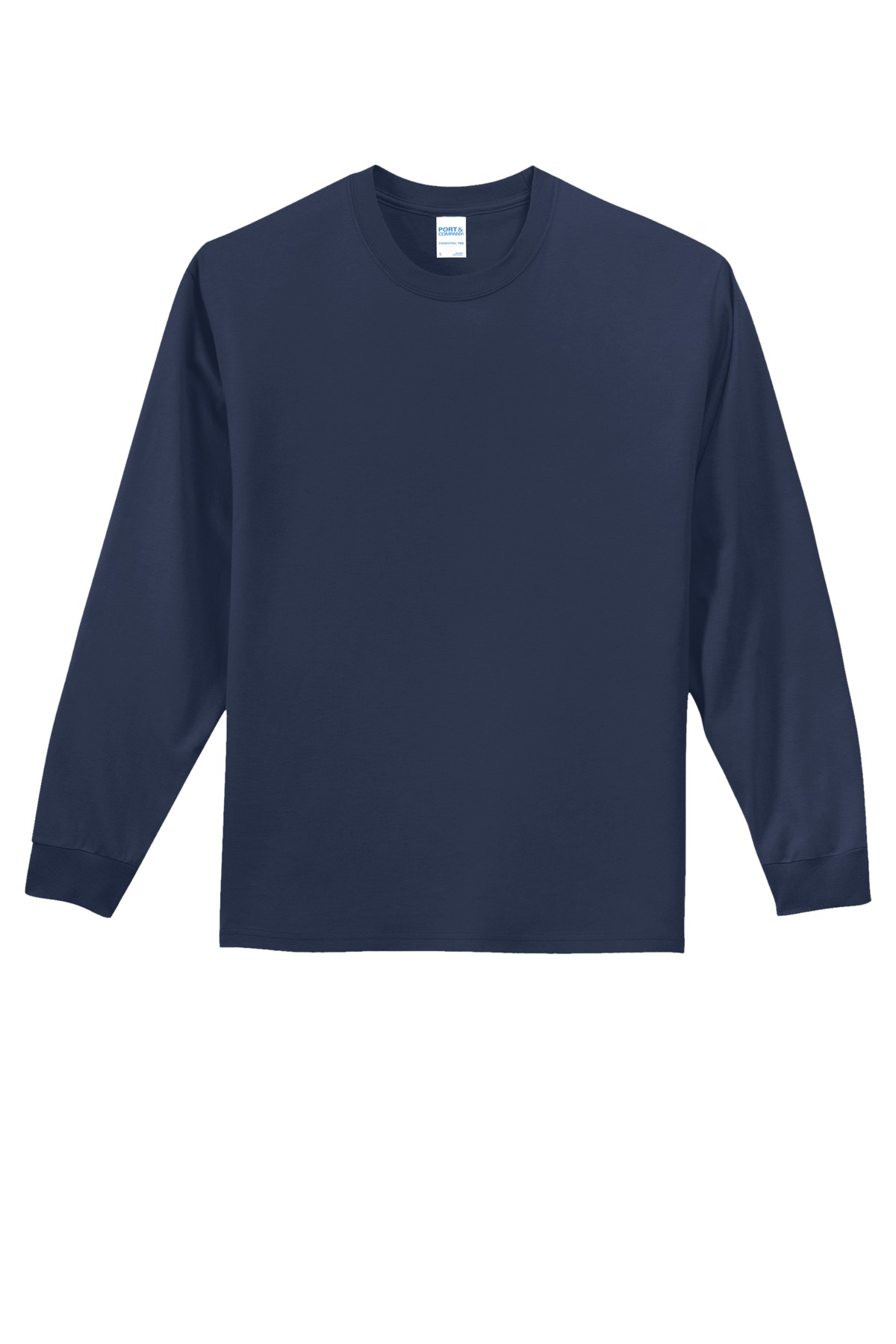 Port & Co Long Sleeve Essential Tee. PC61LS 128