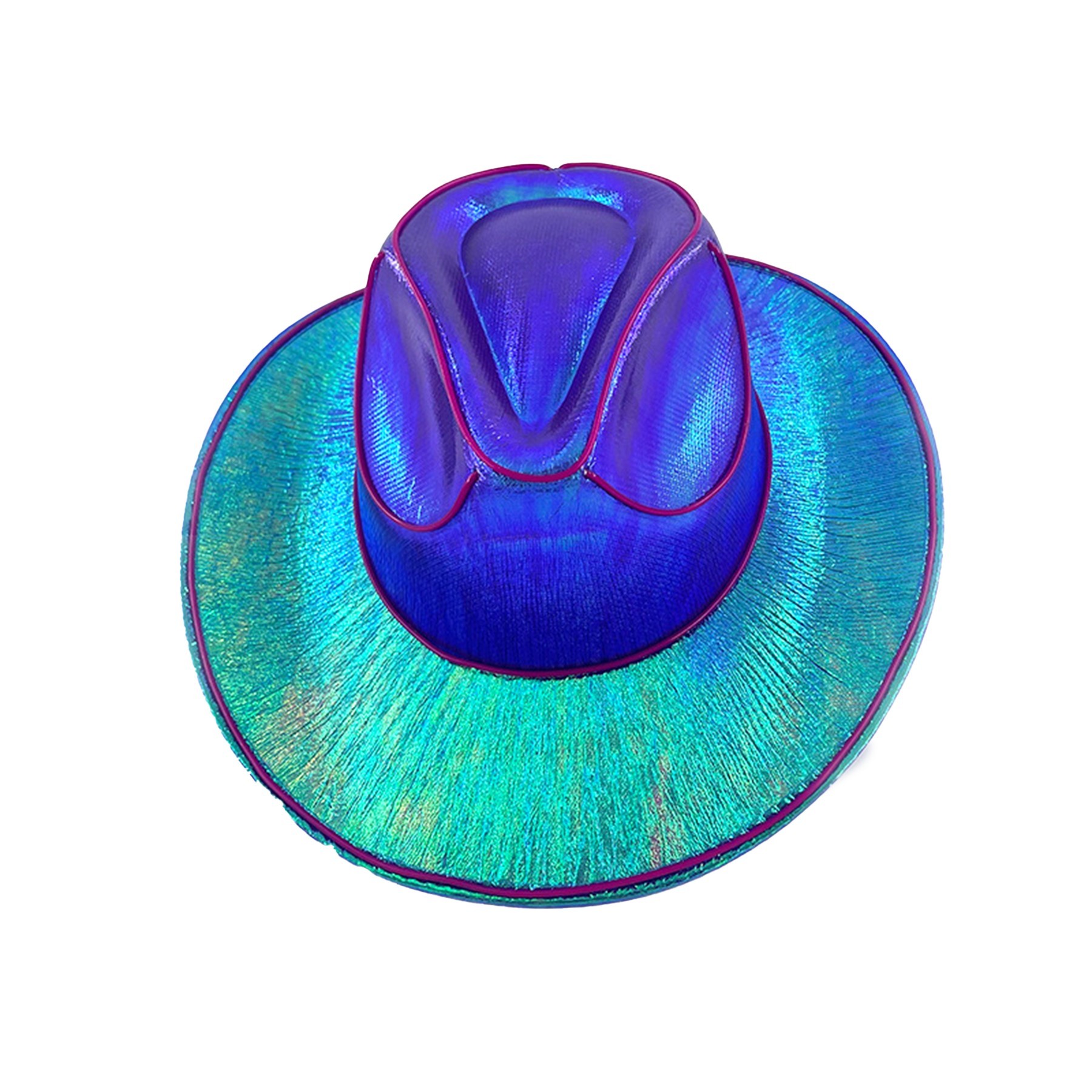 LED Glow Cowboy Hat 2