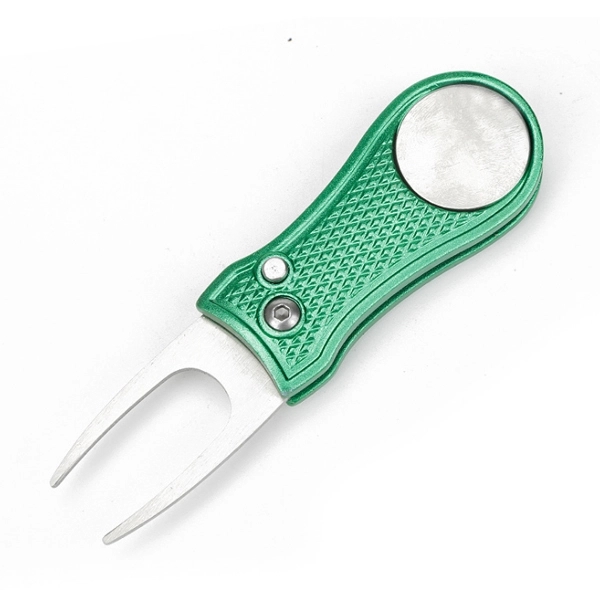 Foldable Golf Divot Tool - Full Color Imprint 3