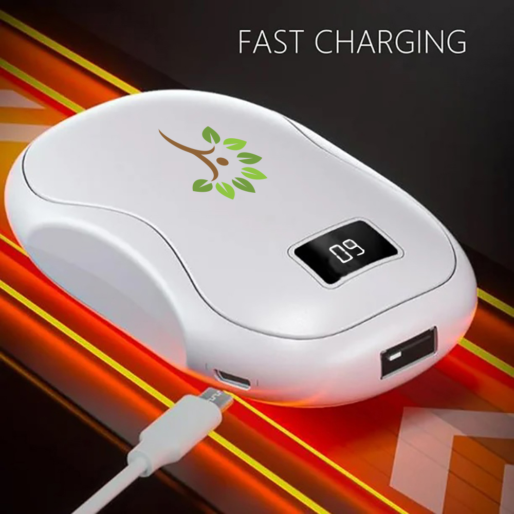 Smart Display Hand Warmer & 3600mAh Power Bank 3