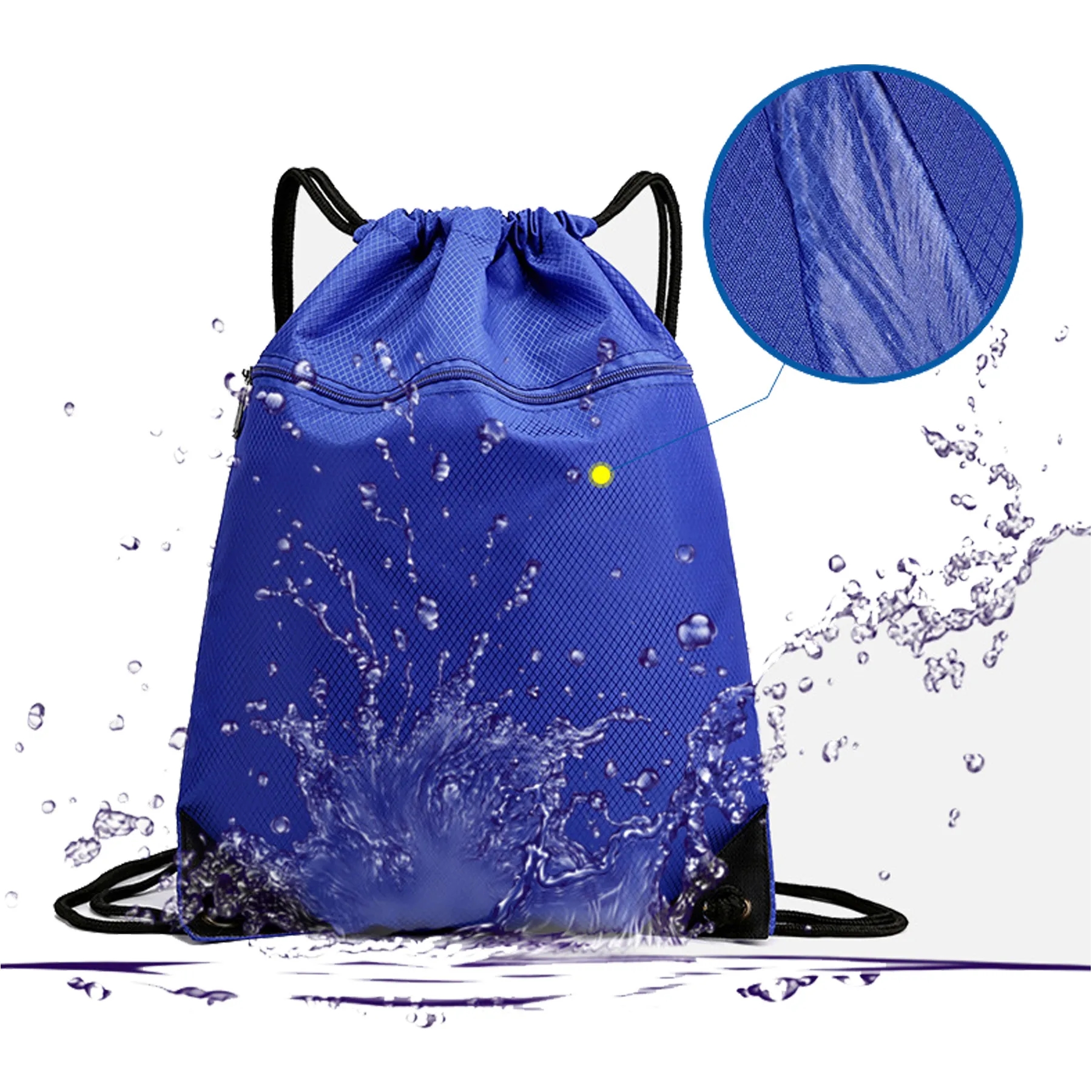 Backpack Waterproof Oxford Fabric Custom Drawstring Bags 5