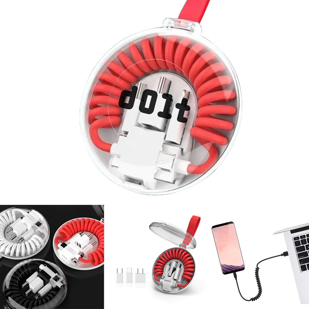 PocketCoil 3-in-1 Retractable Travel Charger 8