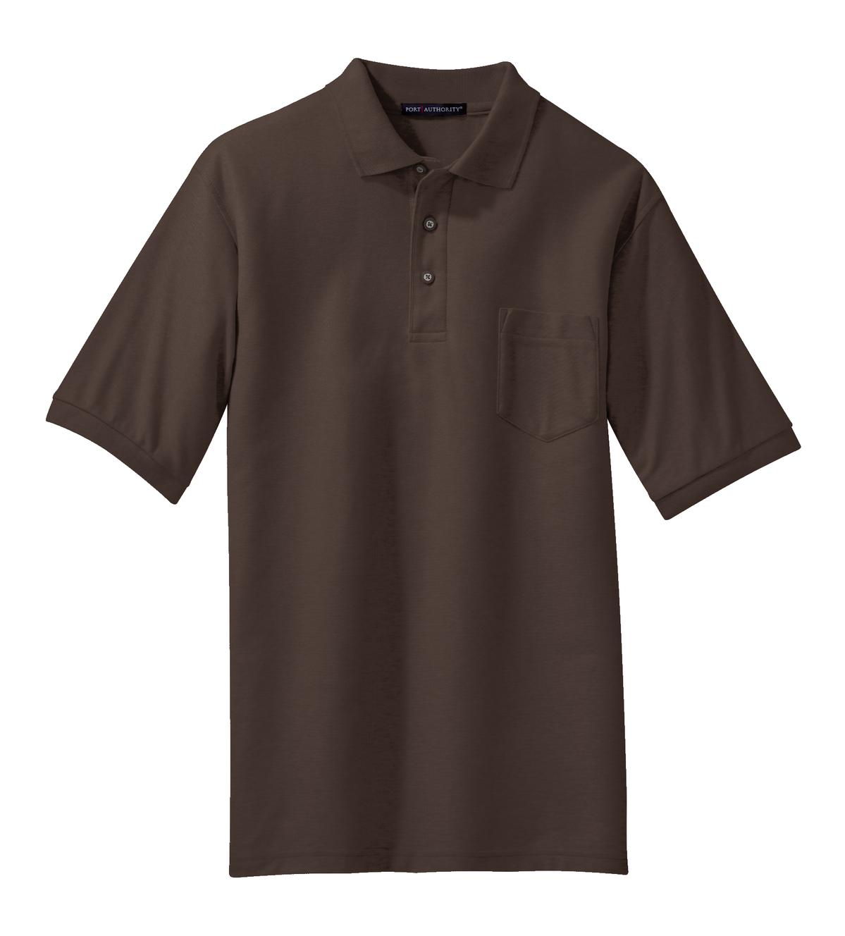 Port Authority Silk Touch Polo with Pocket. K500P 79