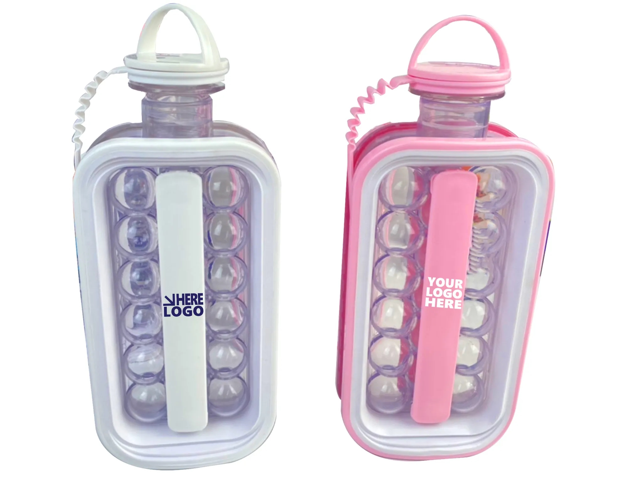 Portable Foldable Silicone Ice Water Bottle 2