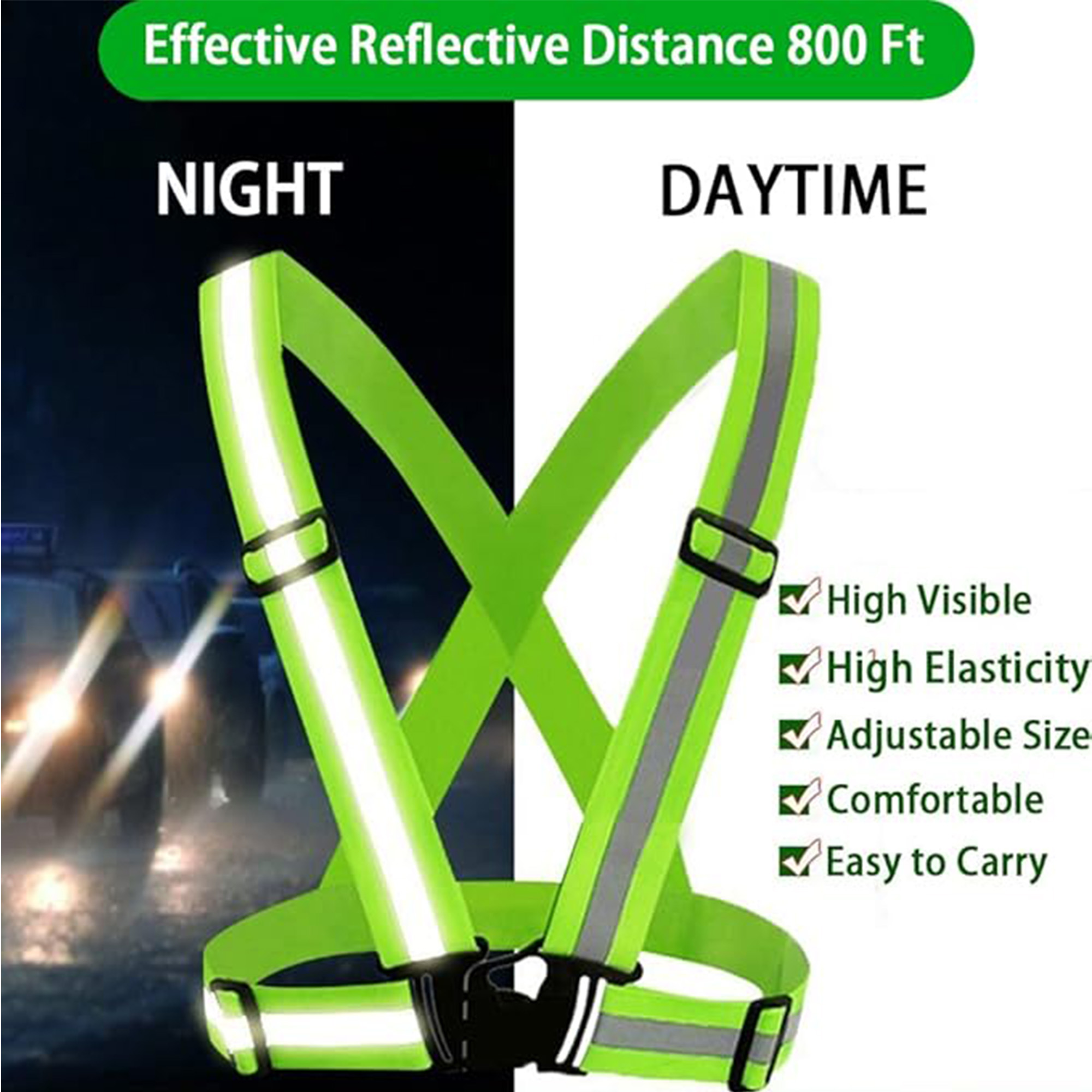Comfortable Vest for Night Sports 2