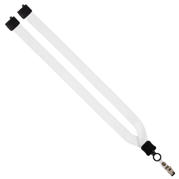 3/4" Dye-Sublimated Lanyard with Plastic Clamshell & Plastic O-Ring 5