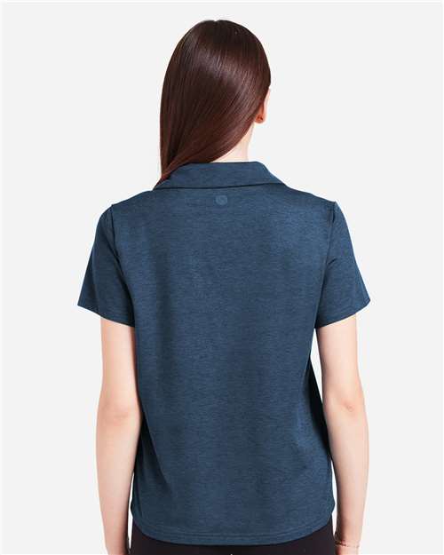 Women's Fairway Marbled Jersey Polo - PDP7058 39
