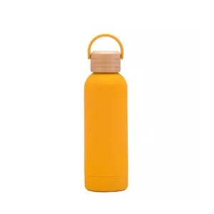 17 Oz Bamboo Lid Water Bottle With Handle, custom water bottle with logo imprint 10