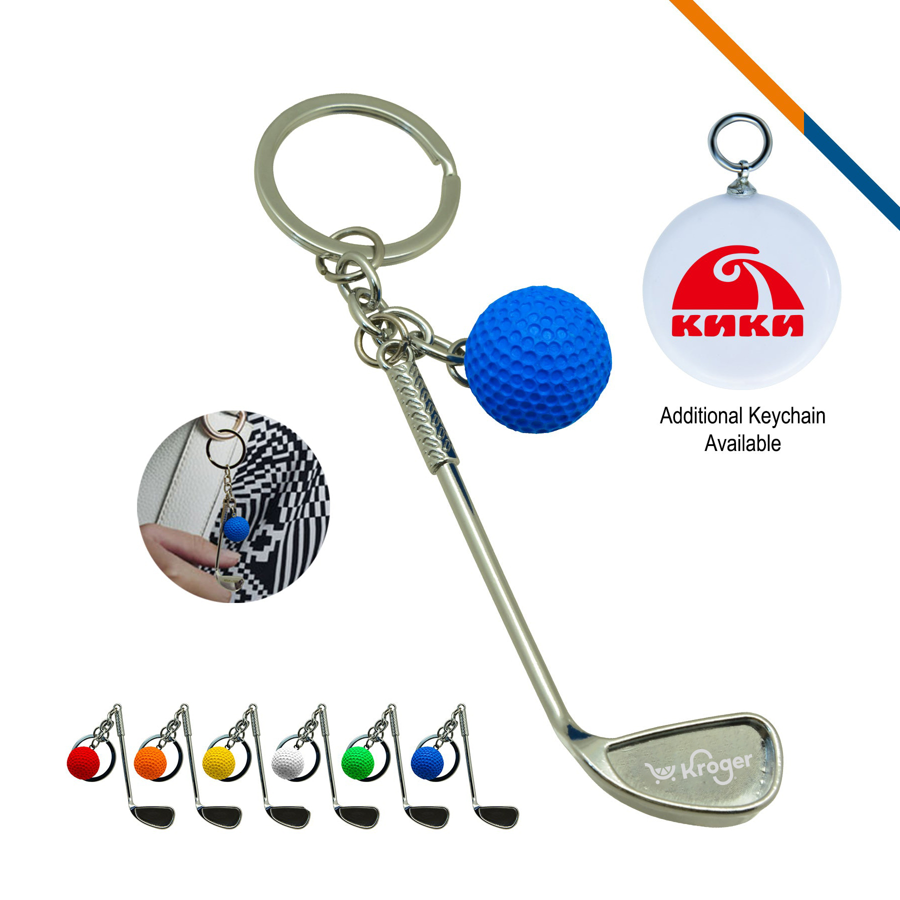 Torrie Golf Clubs Keychain 2