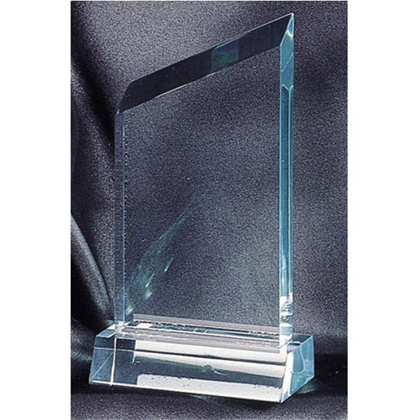 6 1/4" Wedge Jade Acrylic Award 2
