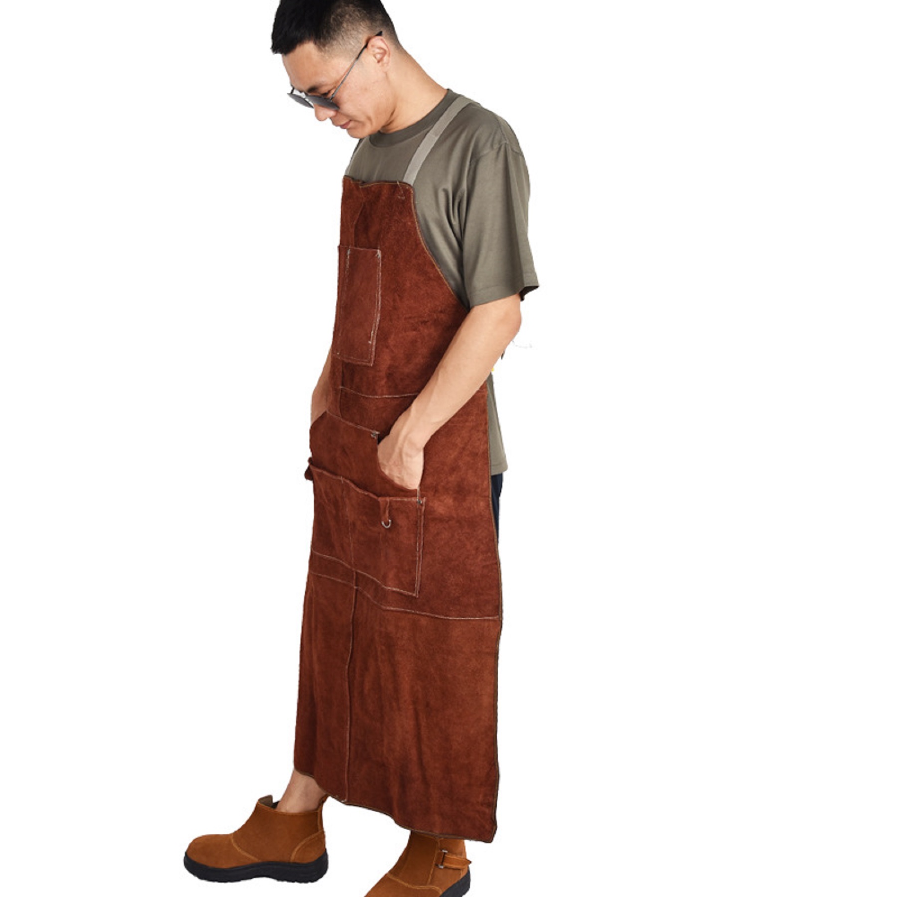 Ultimate Protection High Duty Cowhide Welding Apron 4