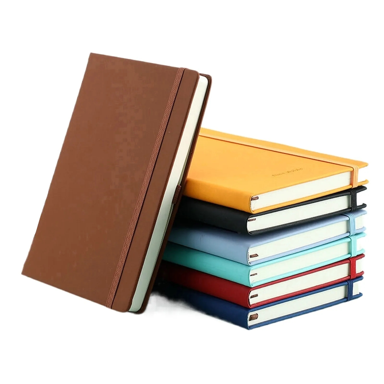 A5 Lined Journal Business Notebook With A Pen 2