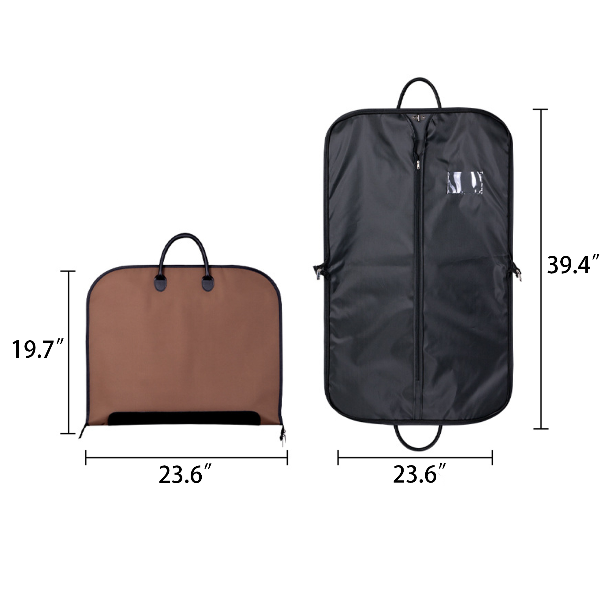 Full Color Hangable Dress Carry On Garment Bag MOQ 10 5