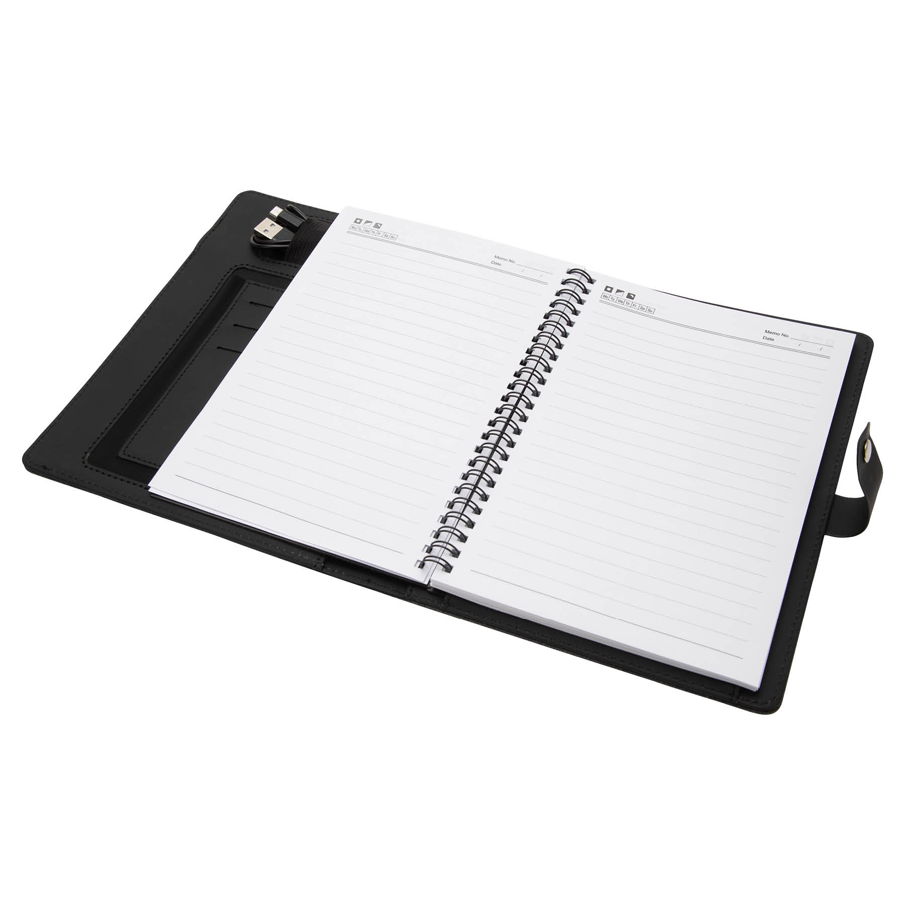 Navigate Notebook w/ Wireless Phone Charger 12