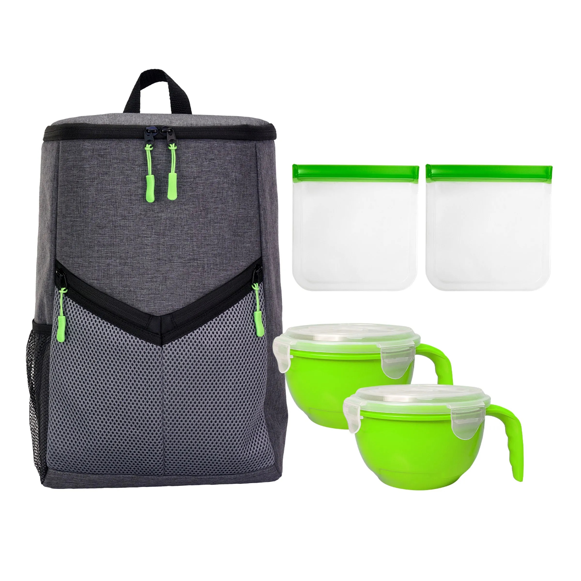 VICTORY NOODLE & SANDWICH COOLER BACKPACK SET 7